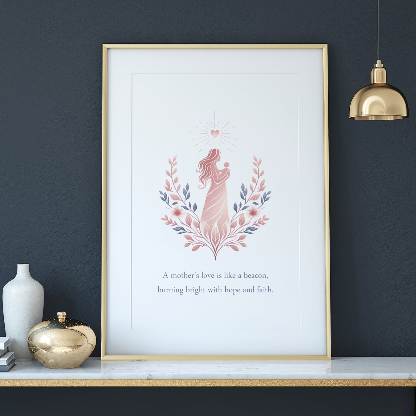 A Mother's Love Is Like A Beacon Print