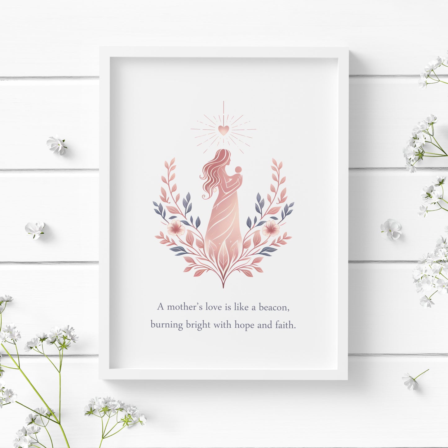 A Mother's Love Is Like A Beacon Print