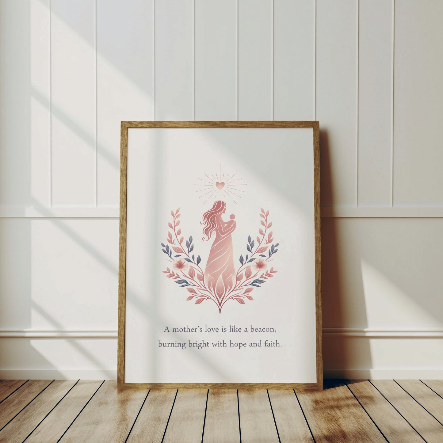 A Mother's Love Is Like A Beacon Print