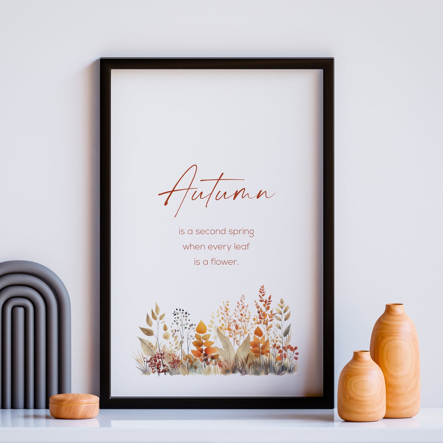 Autumn Is A Second Spring Print