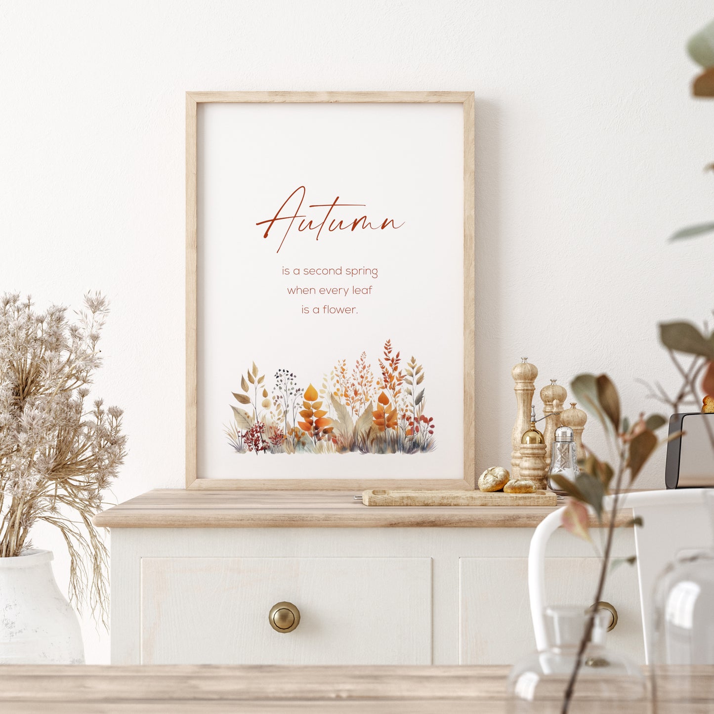 Autumn Is A Second Spring Print