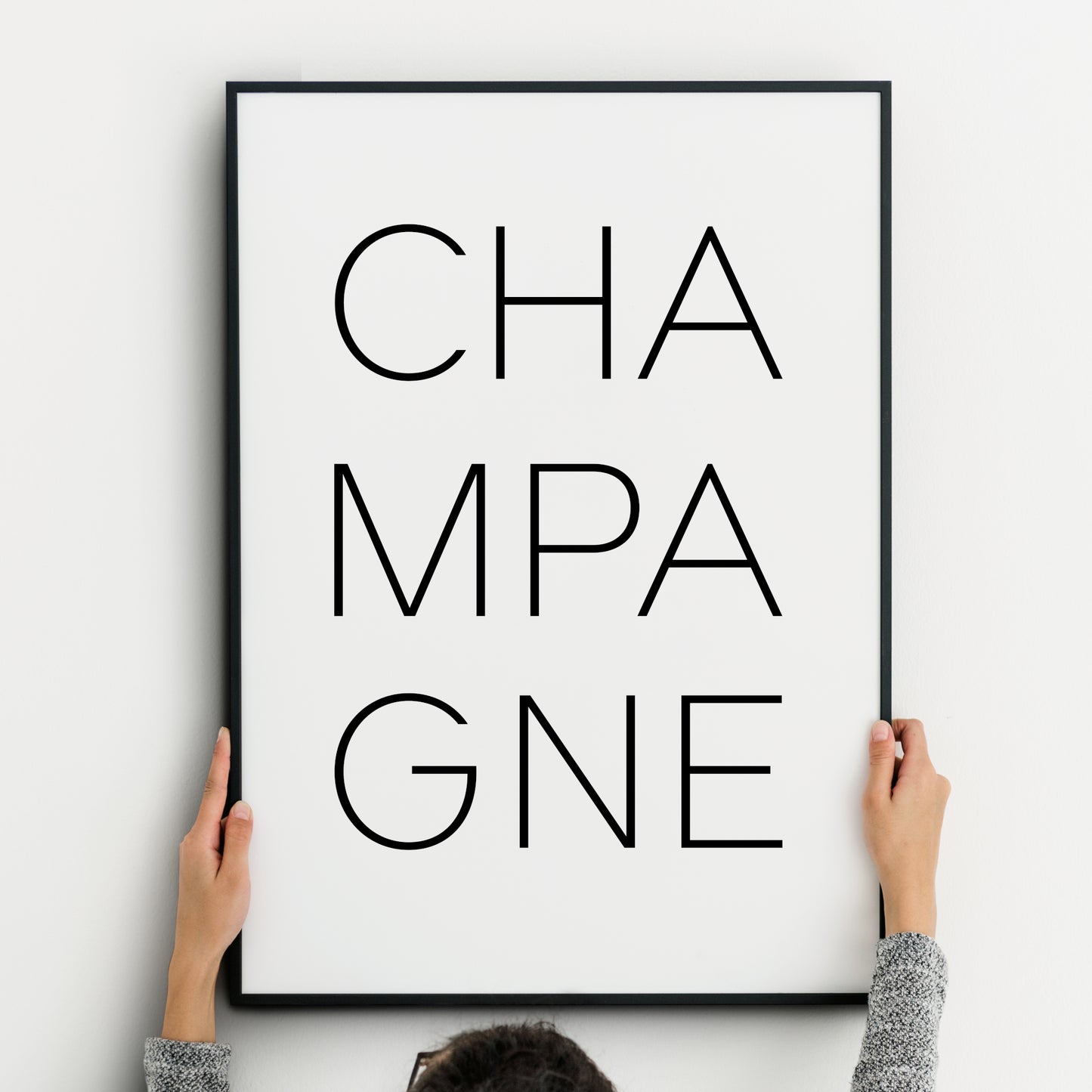 CHAMPAGNE Print