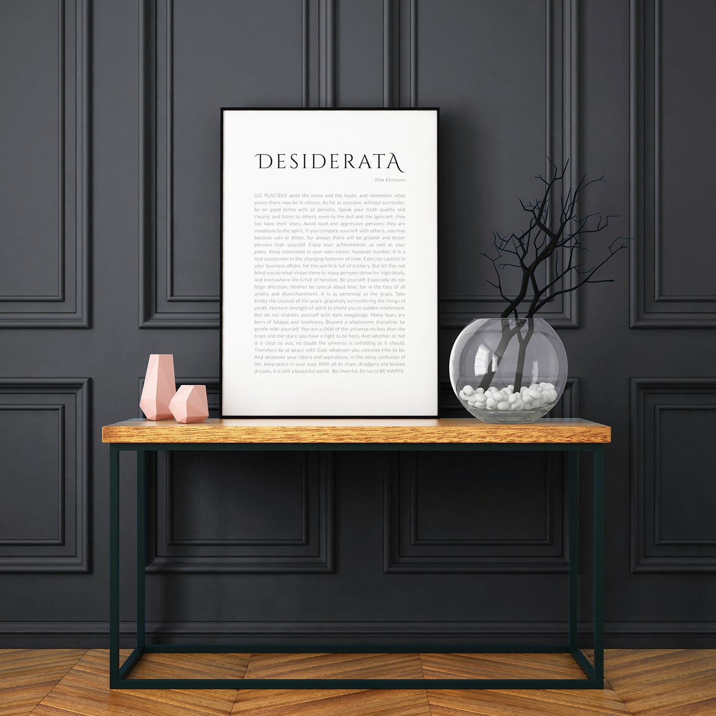 Desiderata by Max Erhmann Print