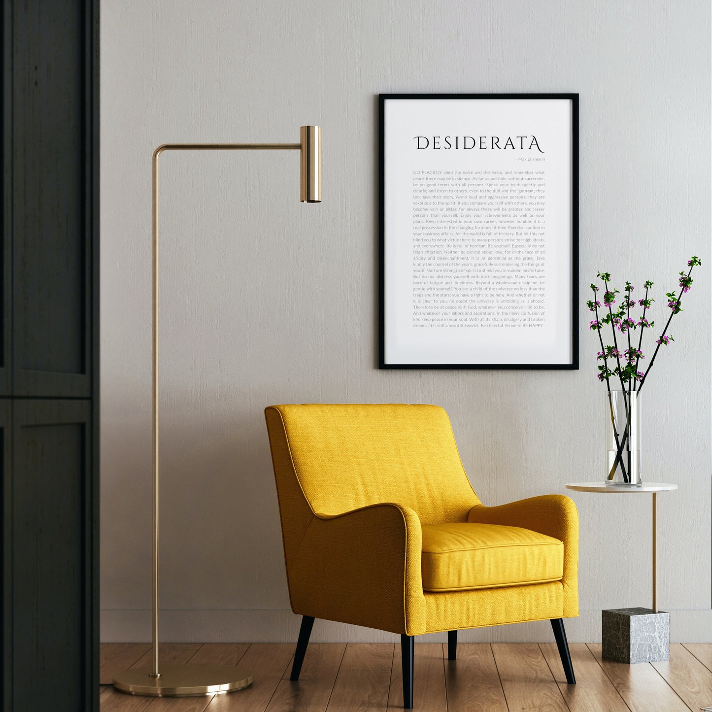 Desiderata by Max Erhmann Print