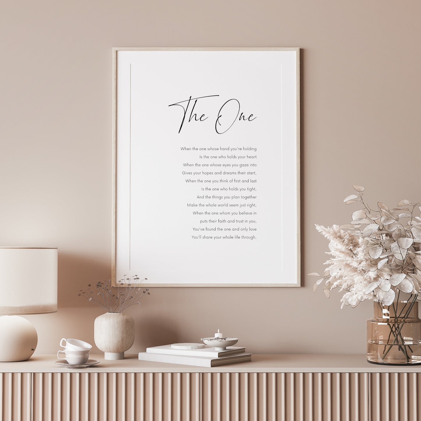 The One Poem Print