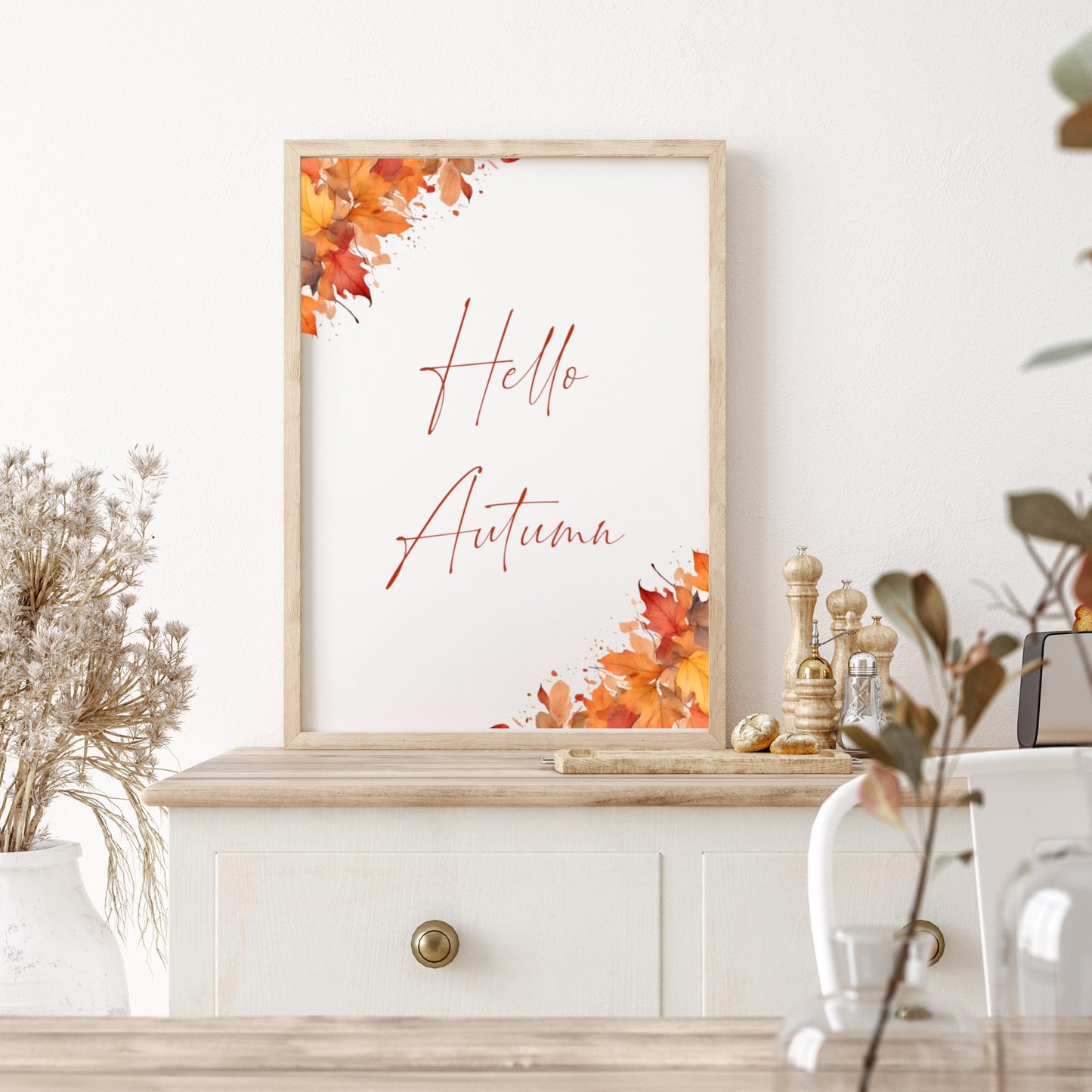 Hello Autumn Print