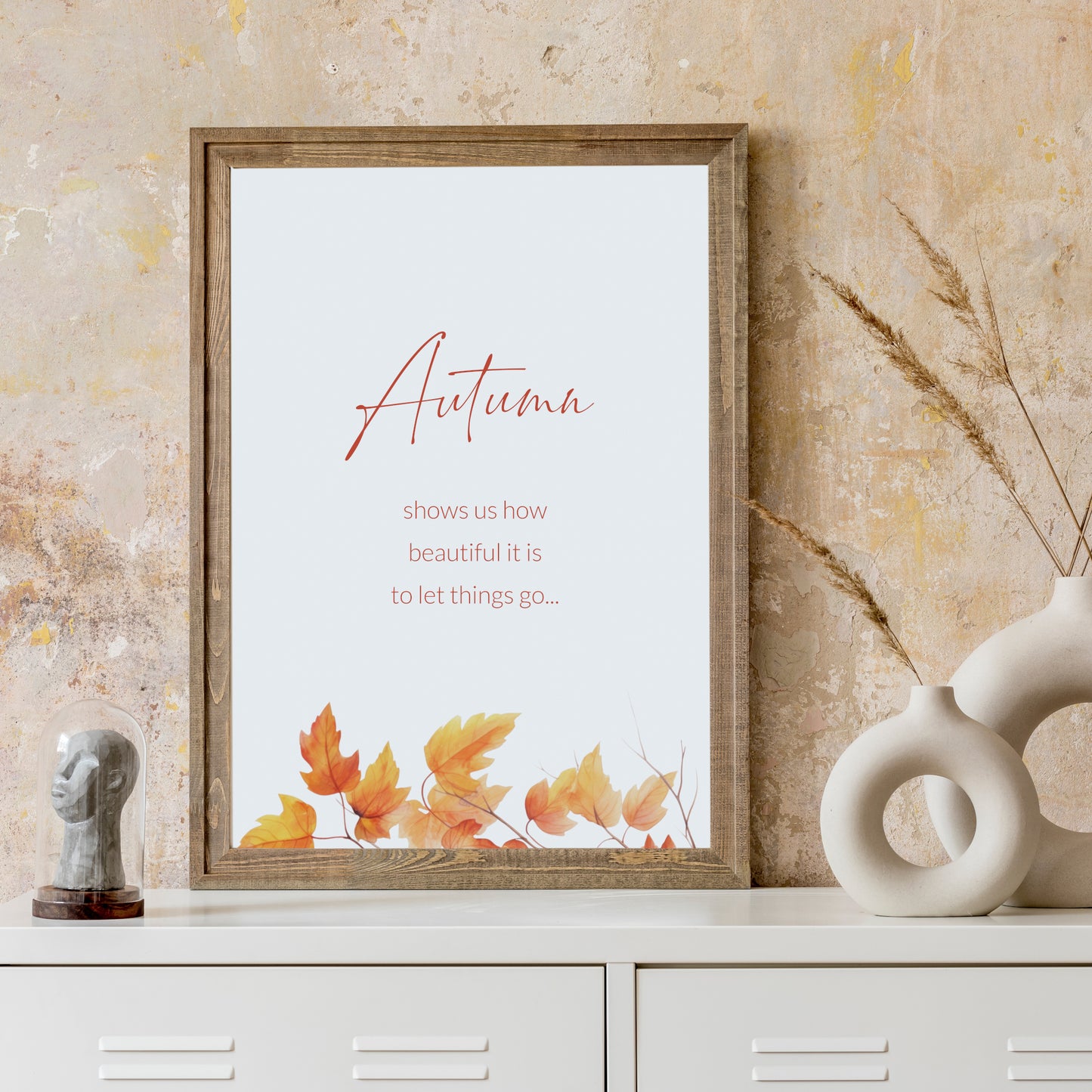 Autumn Shows Us How Beautiful Is... Print