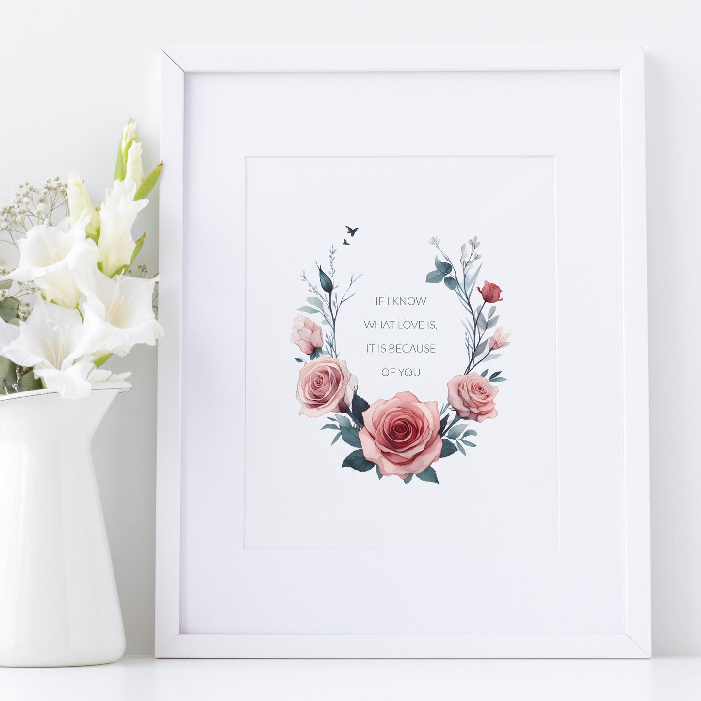 If I Know What Love It, It Is Because Of You Print | Herman Hesse Quote