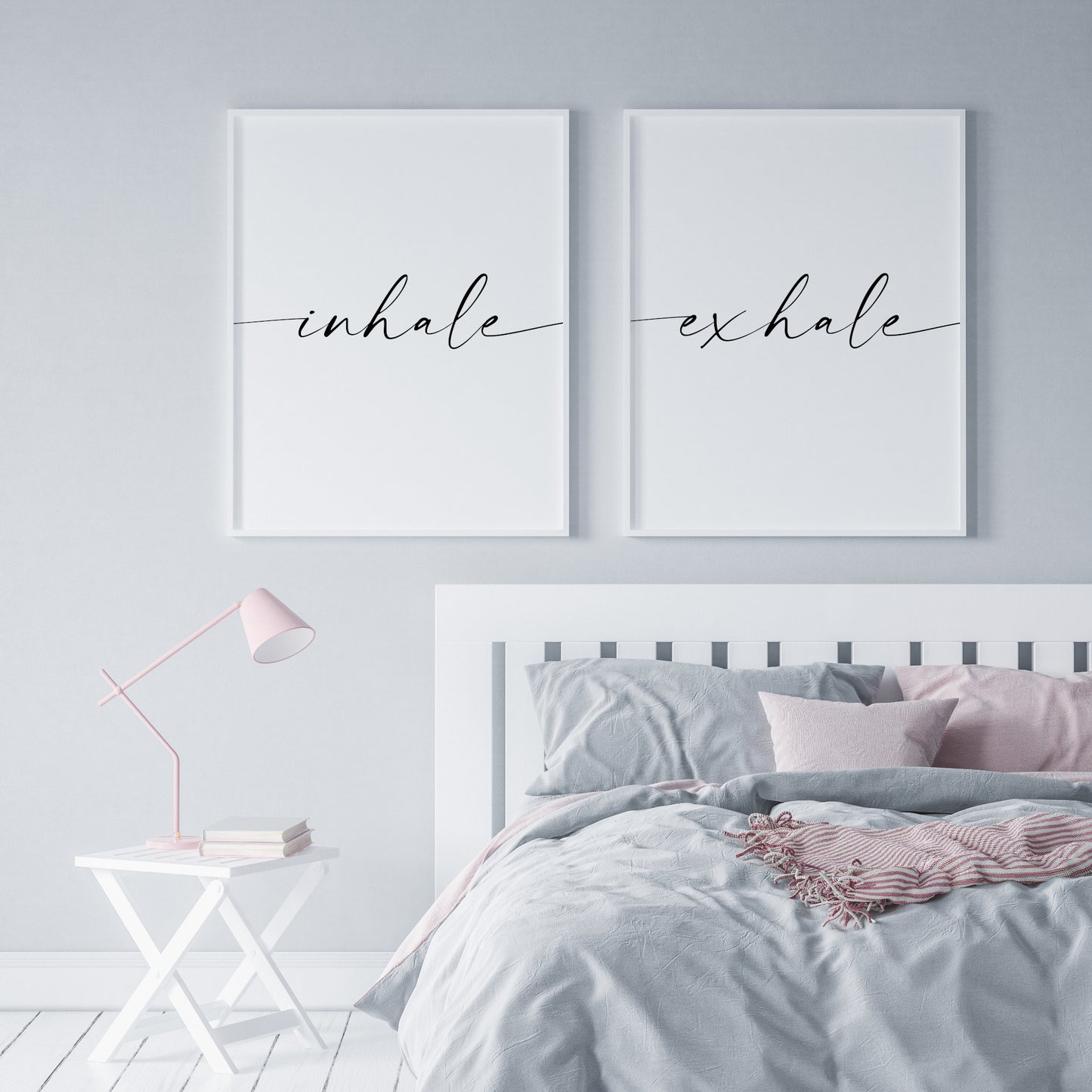 Inhale Exhale Prints (Set of 2)