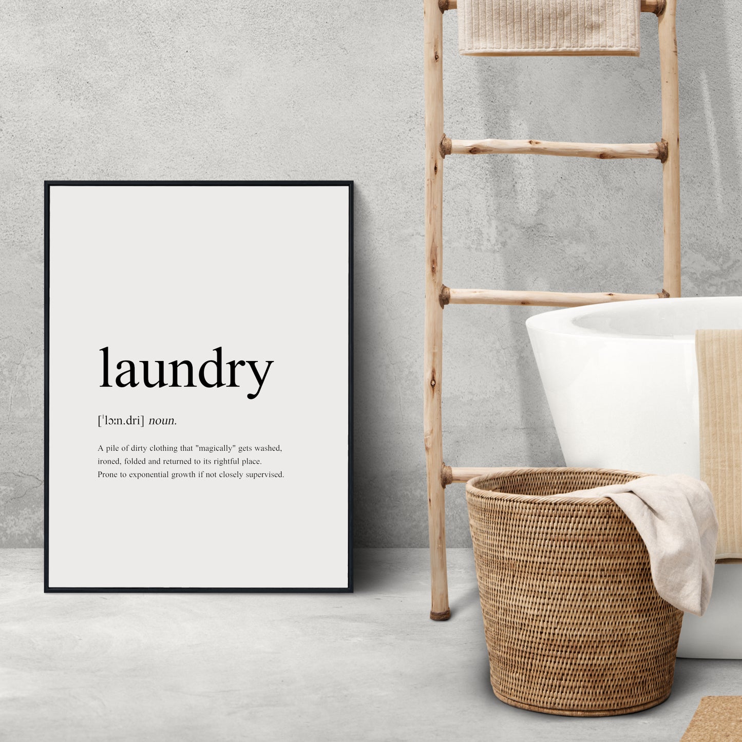 Laundry Dictionary Definition Print