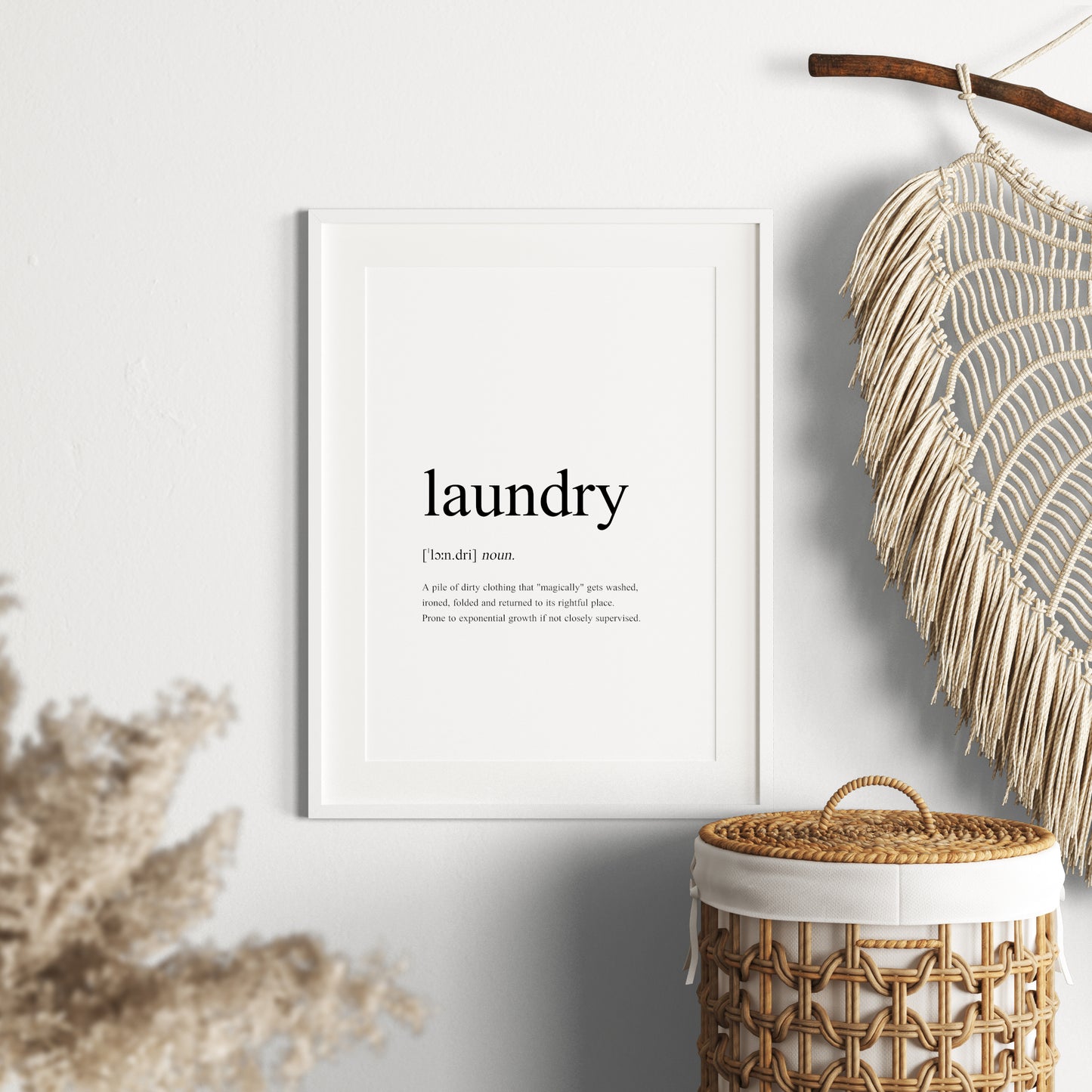 Laundry Dictionary Definition Print