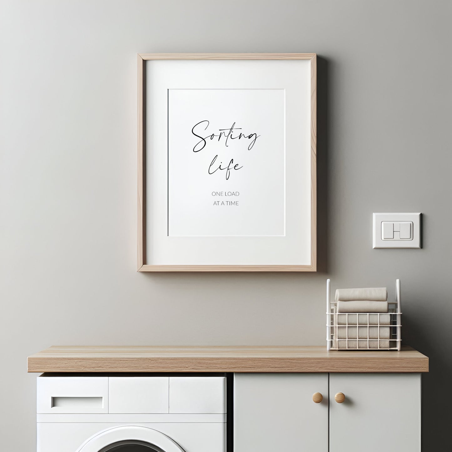 Sorting Life One Load At A Time Print