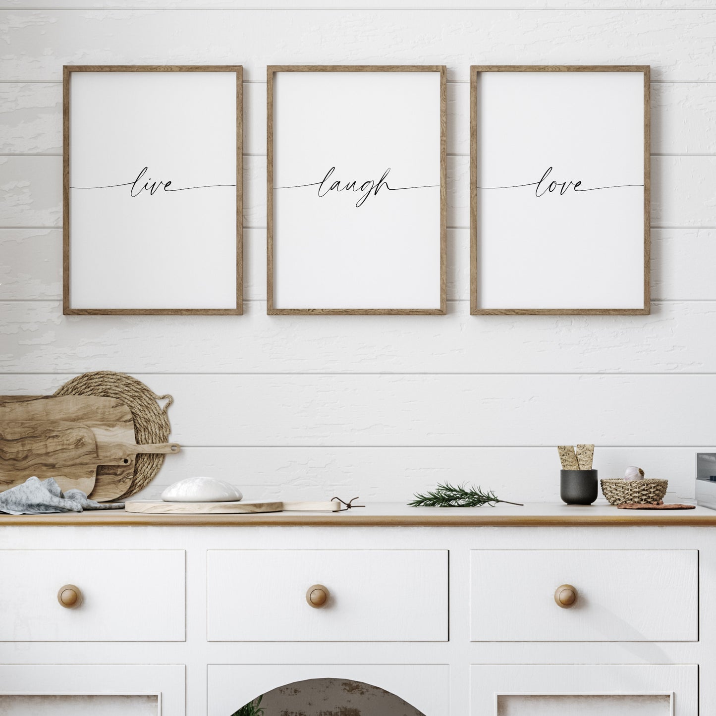 Live, Laugh, Love Prints (Set of 3)