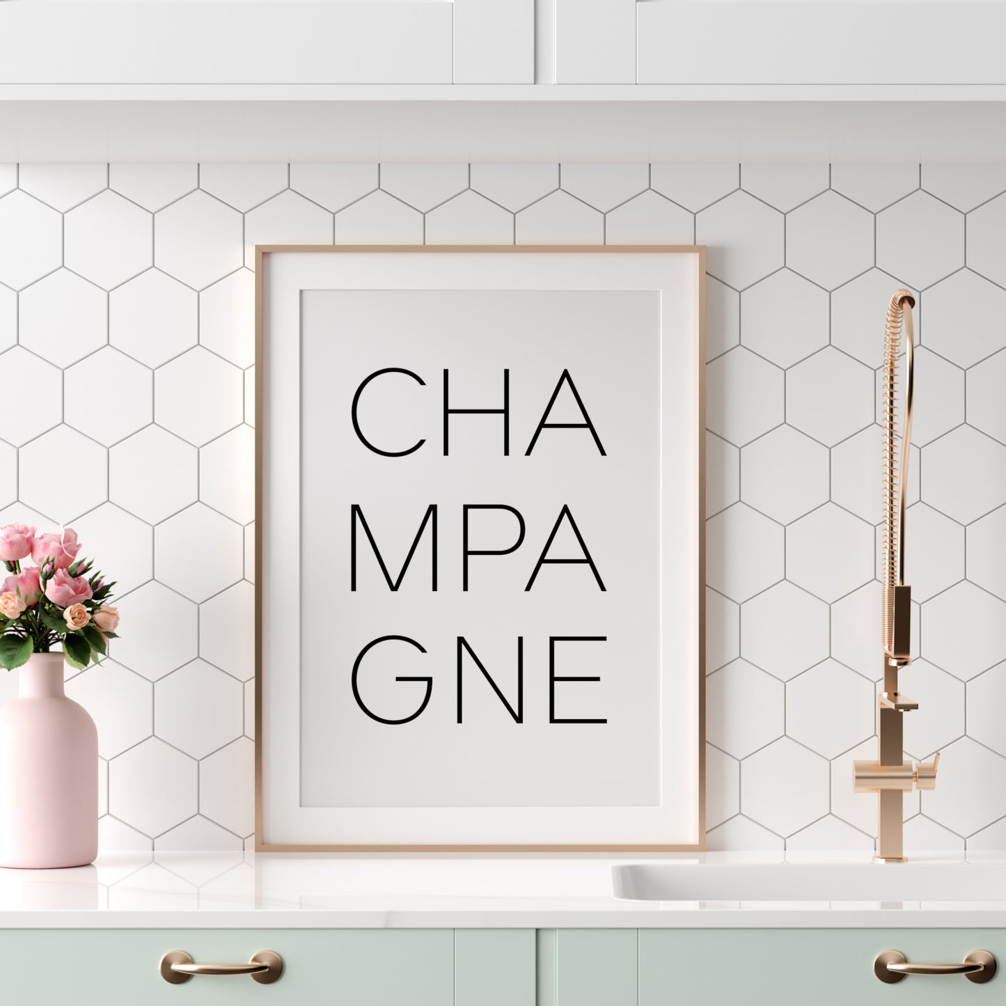 CHAMPAGNE Print