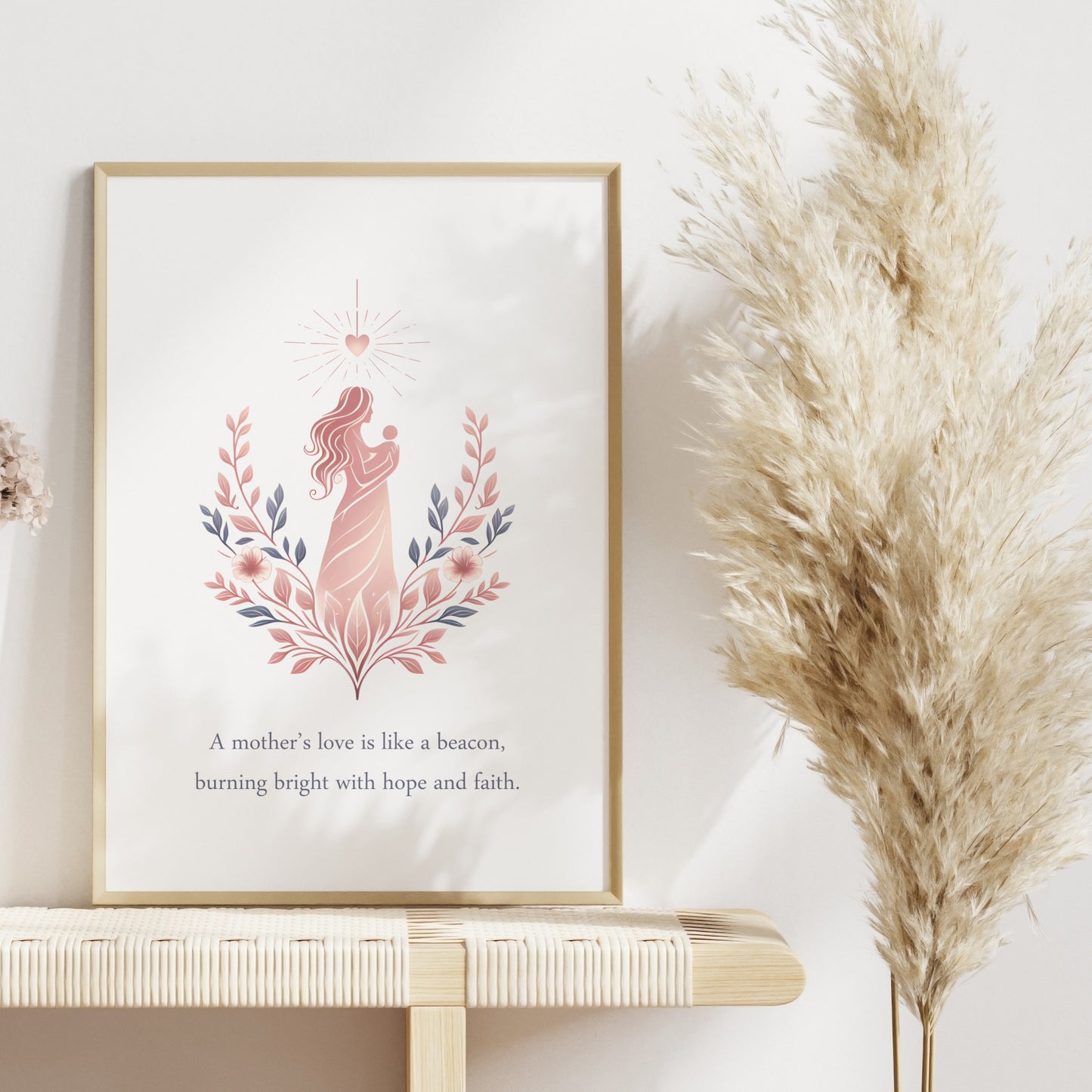 A Mother's Love Is Like A Beacon Print