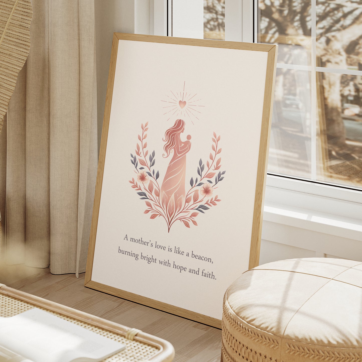 A Mother's Love Is Like A Beacon Print