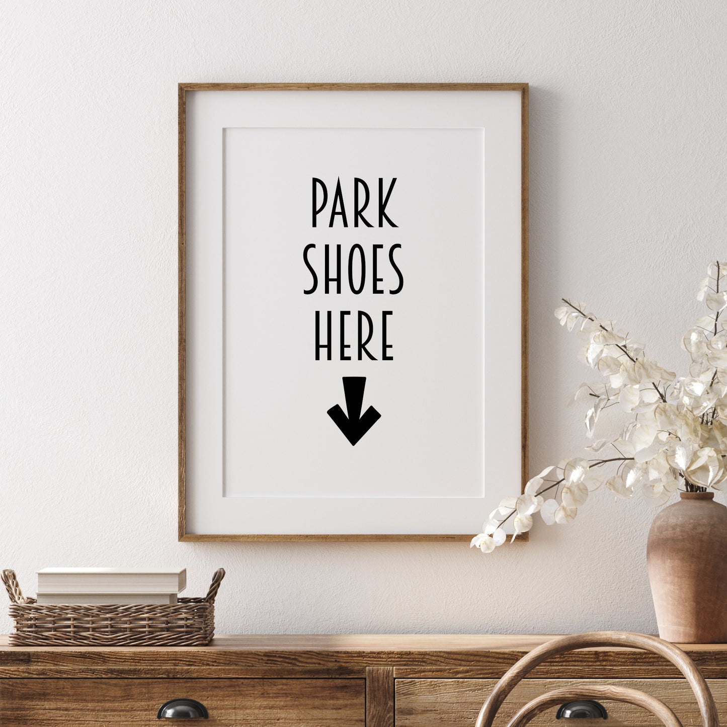 Park Shoes Here Print