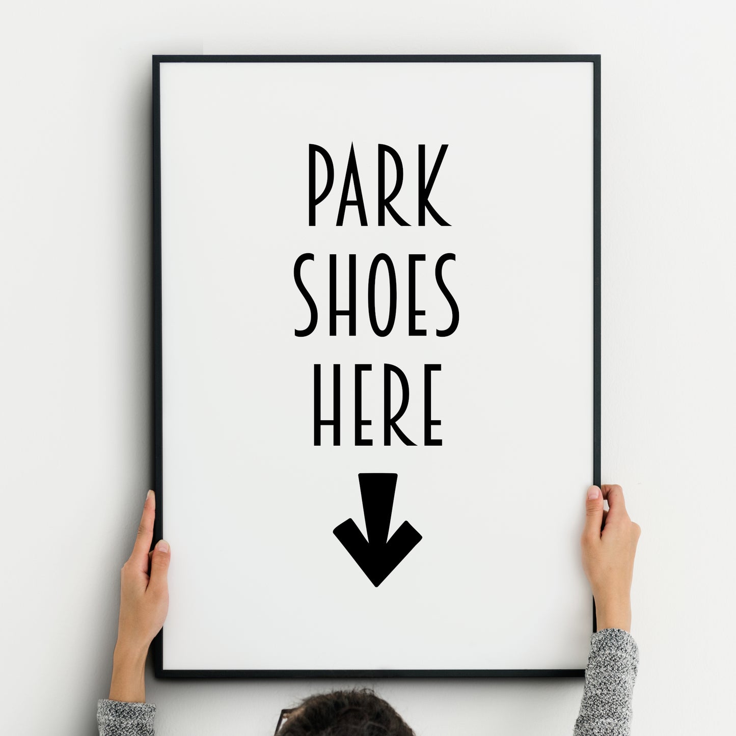 Park Shoes Here Print