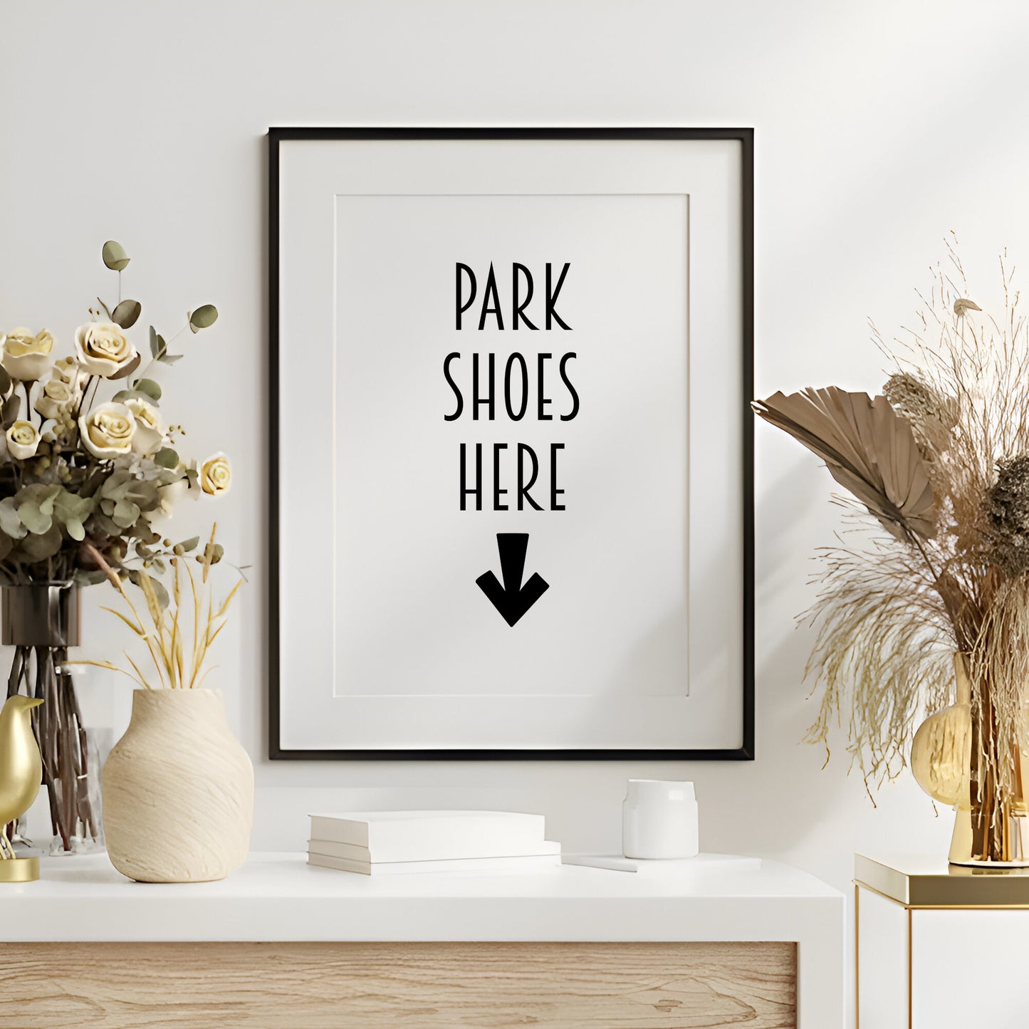 Park Shoes Here Print