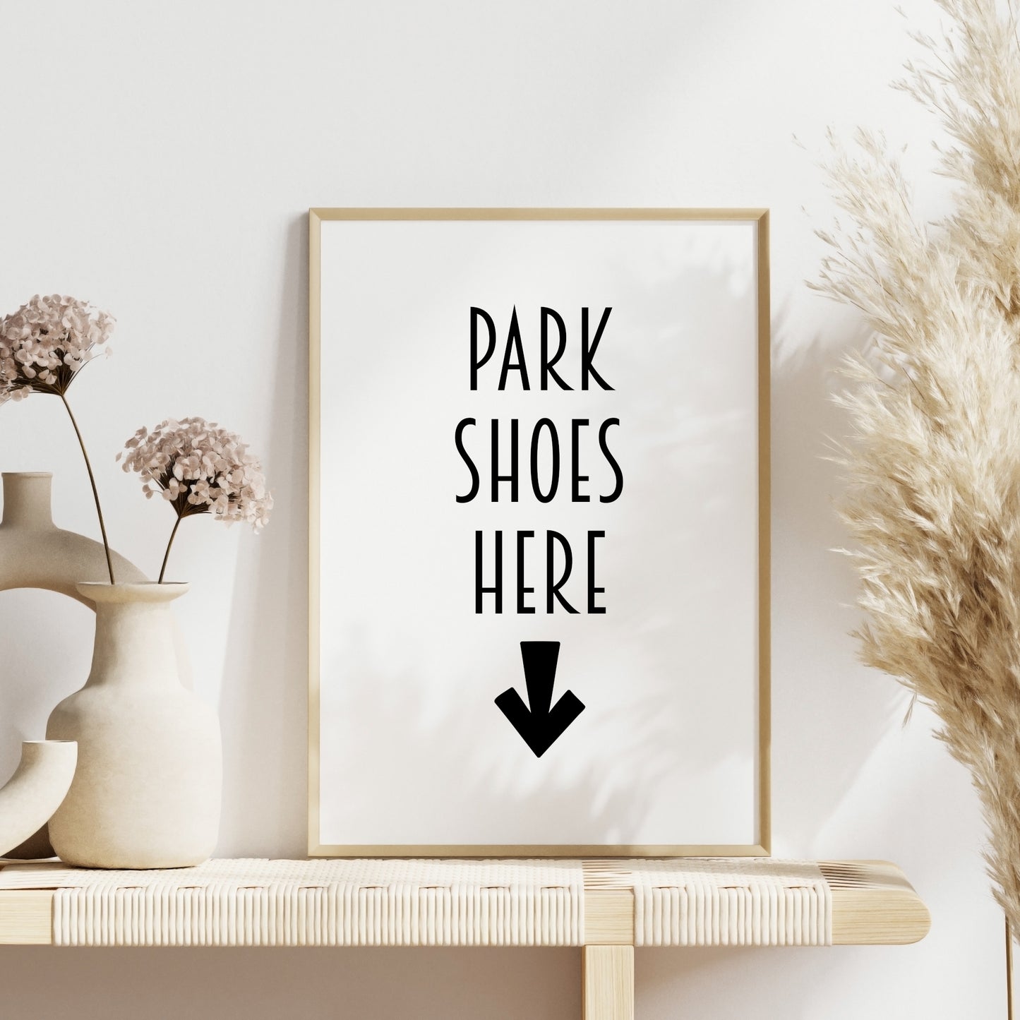 Park Shoes Here Print