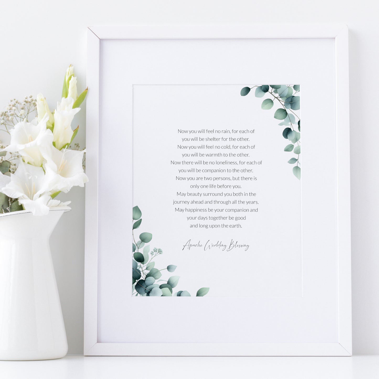 Apache Wedding Blessing Print