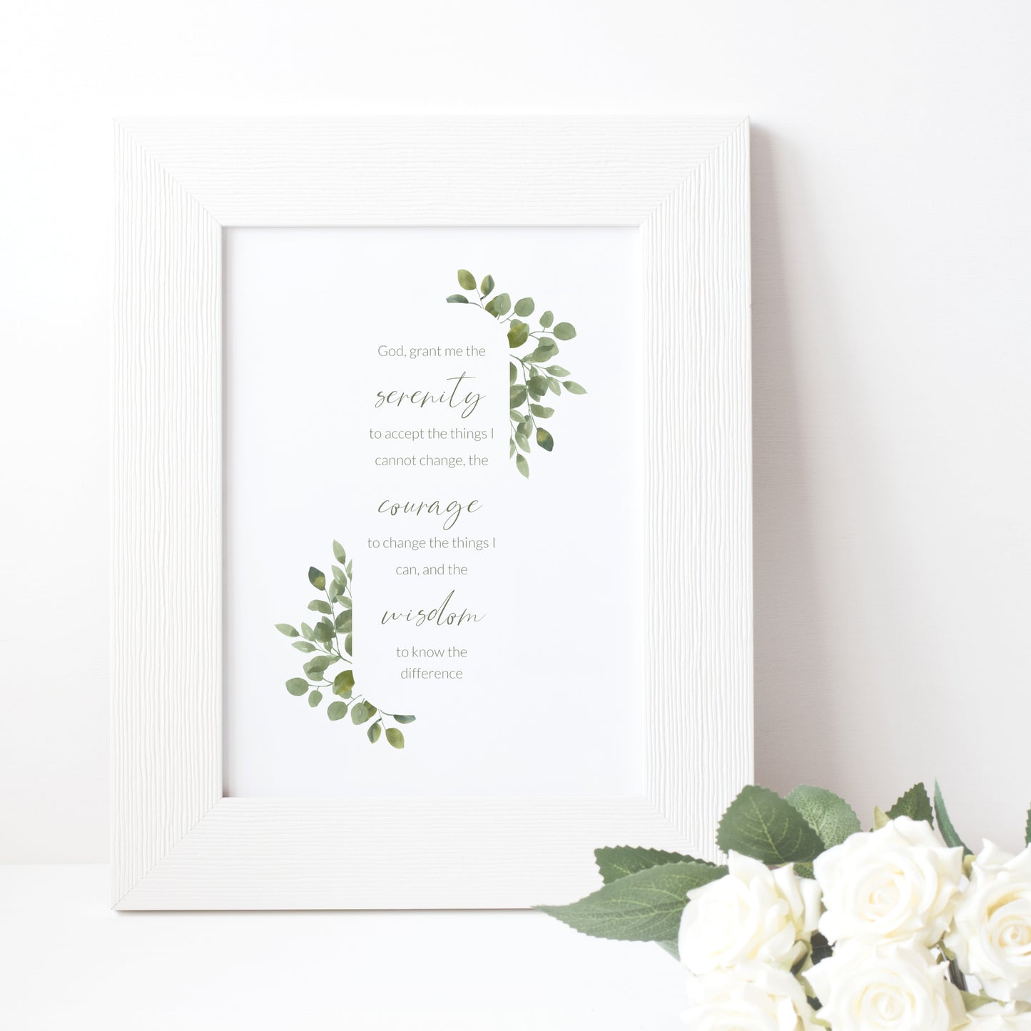 The Serenity Prayer Print