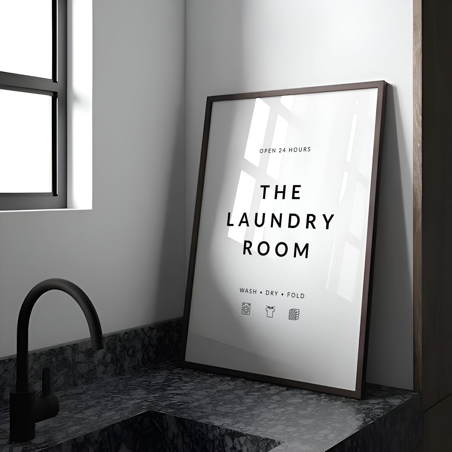 The Laundry Room Wash Dry Fold Print