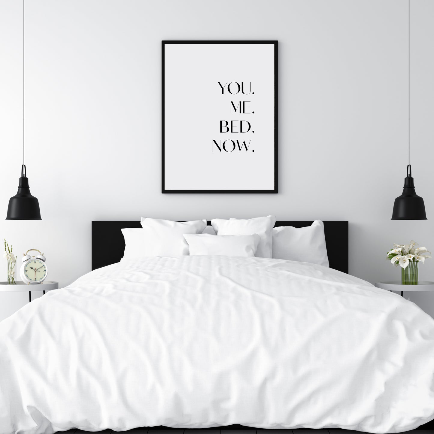 You Me Bed Now Print