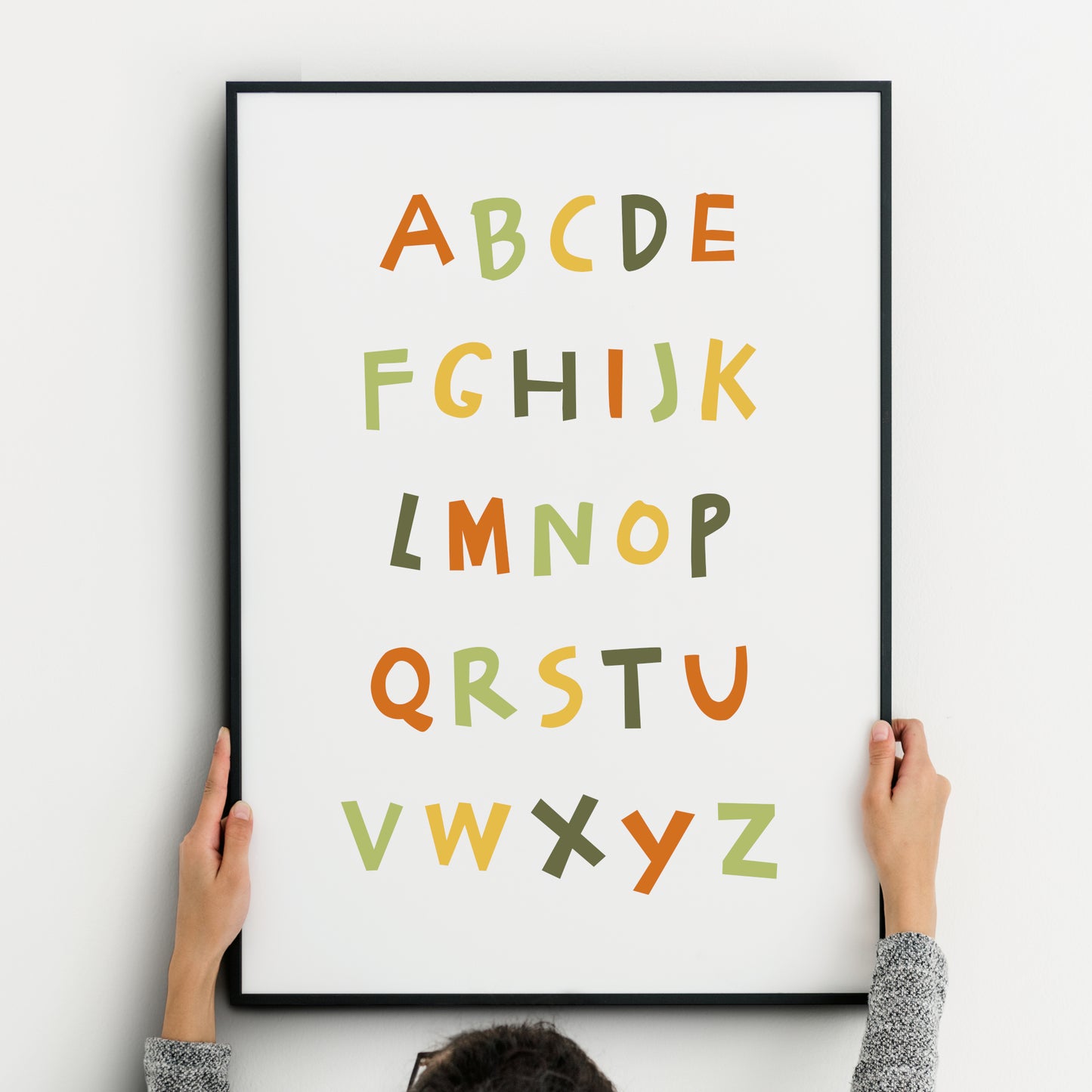 Jungle-Themed Alphabet and Counting Prints (Set of 2)