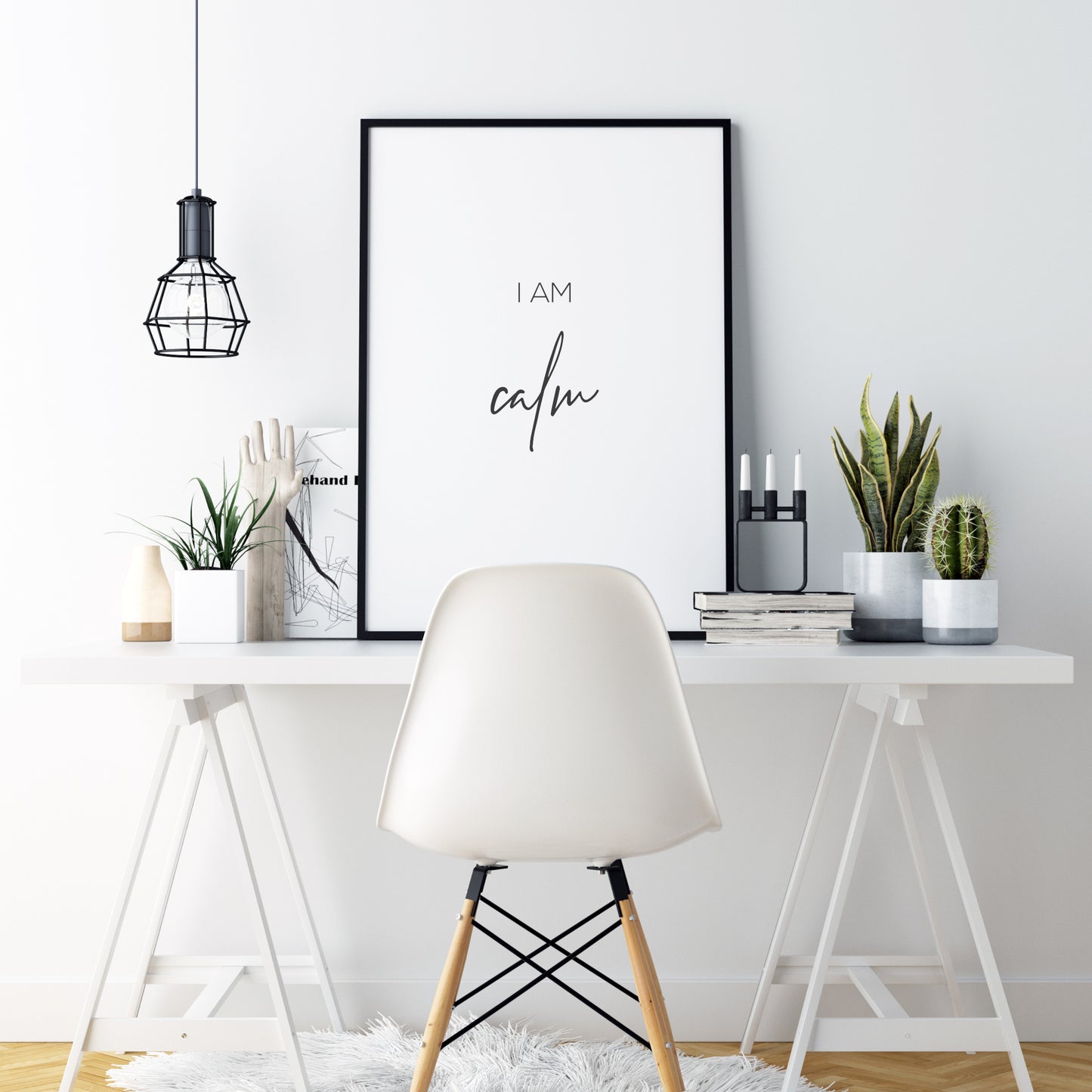 I Am Calm Affirmation Print