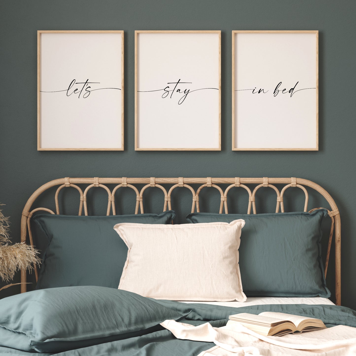 Let's Stay In Bed Prints (Set of 3)