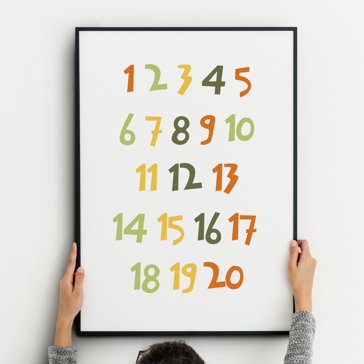 Jungle-Themed Alphabet and Counting Prints (Set of 2)