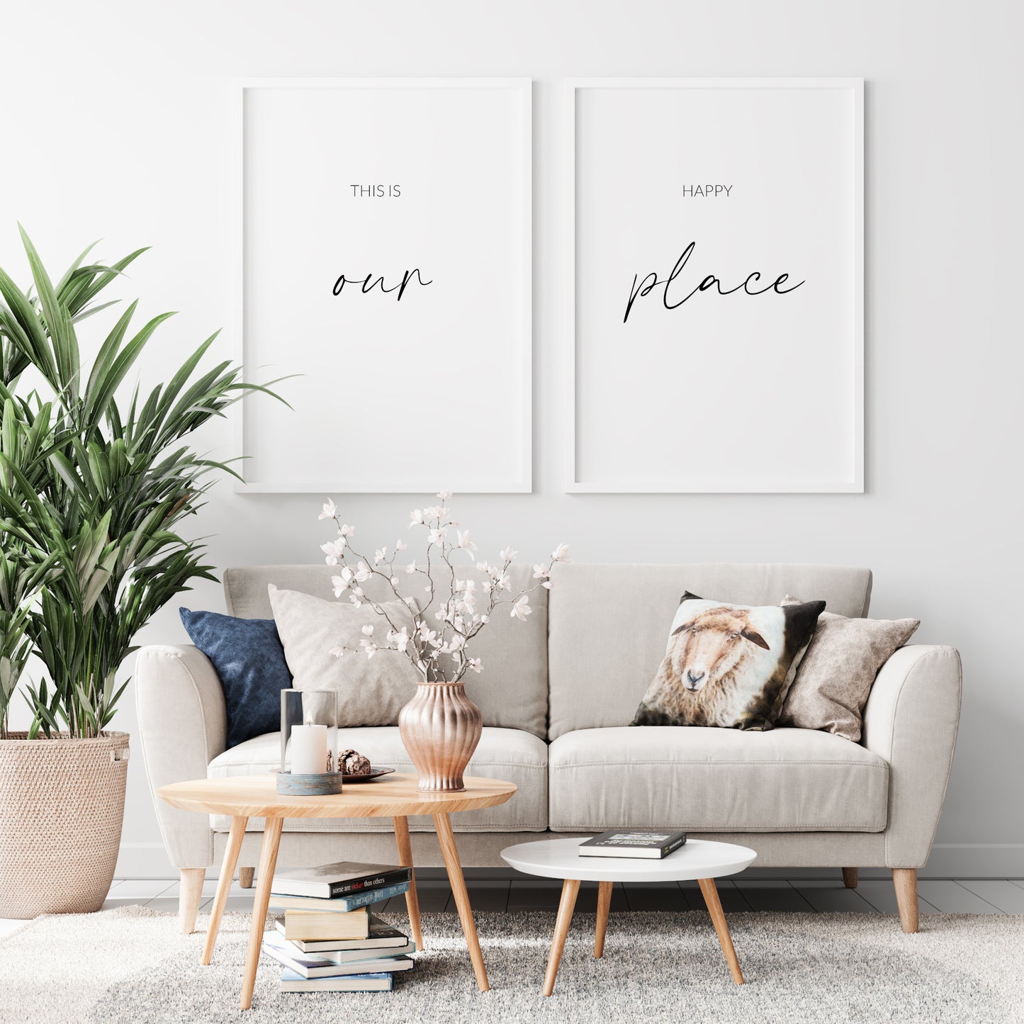 This Is Our Happy Place Prints (Set of 2)