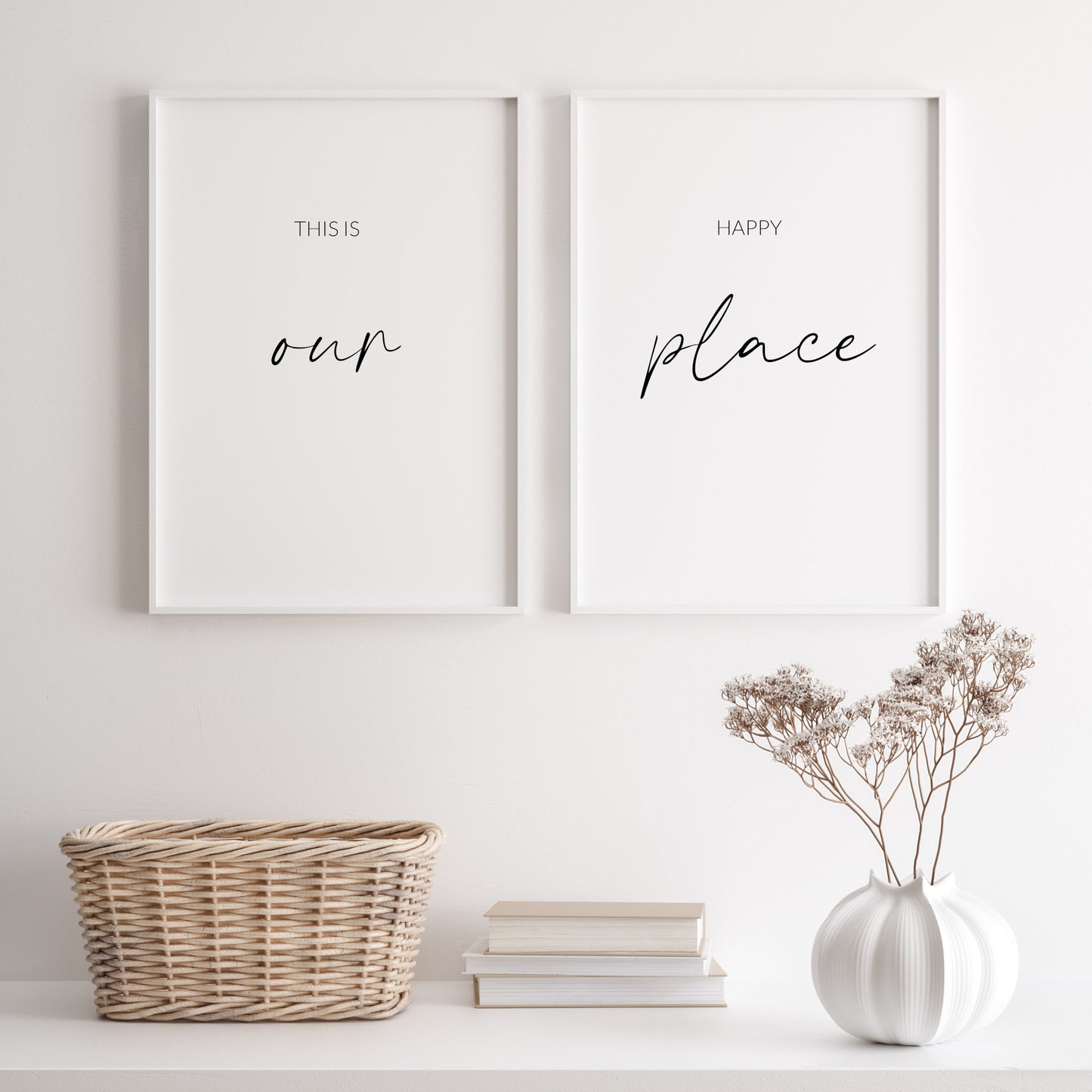 This Is Our Happy Place Prints (Set of 2)