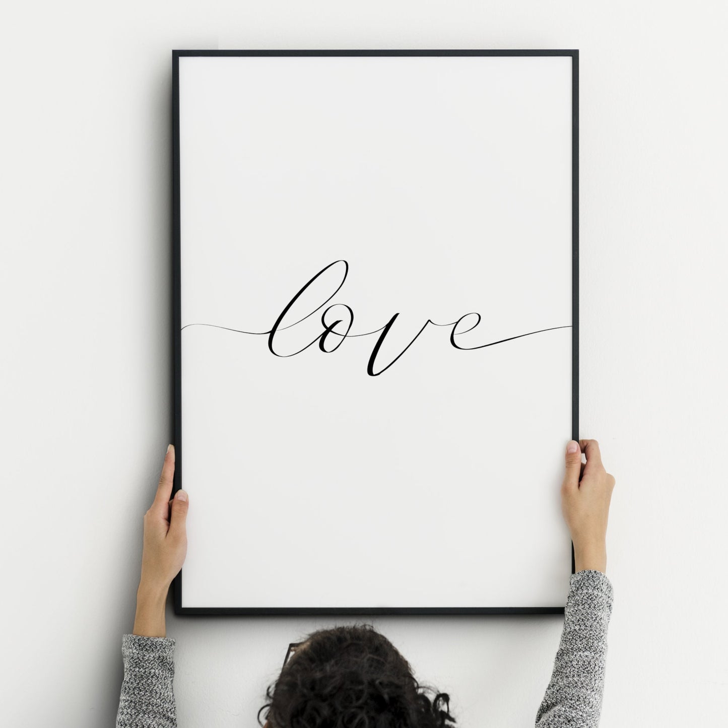 Love You More Prints (Set of 3) | Romantic Wall Art | Bedroom Decor | Engagement, Wedding & Anniversary Gift | Valentine's Gift | UNFRAMED