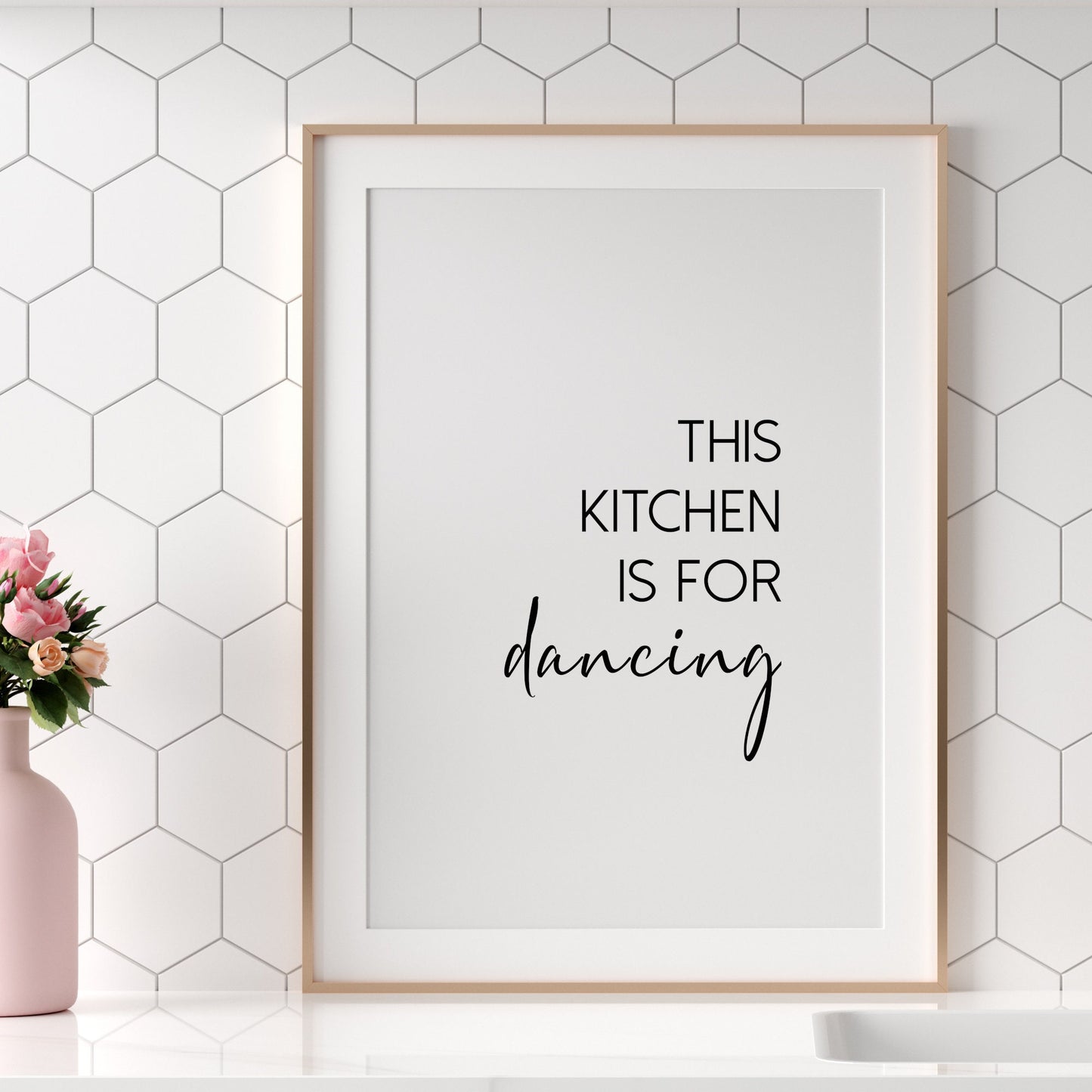 This Kitchen Is For Dancing Print