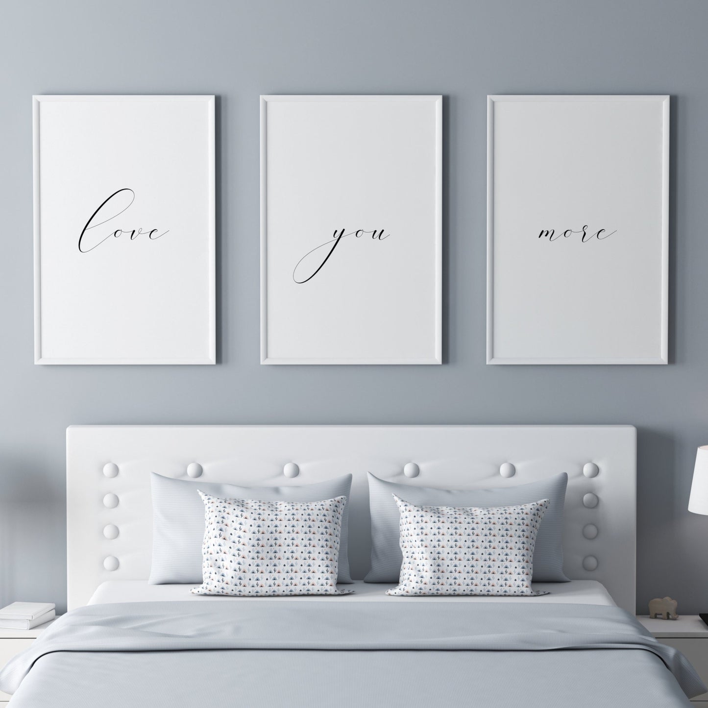 Love You More Prints (Set of 3)