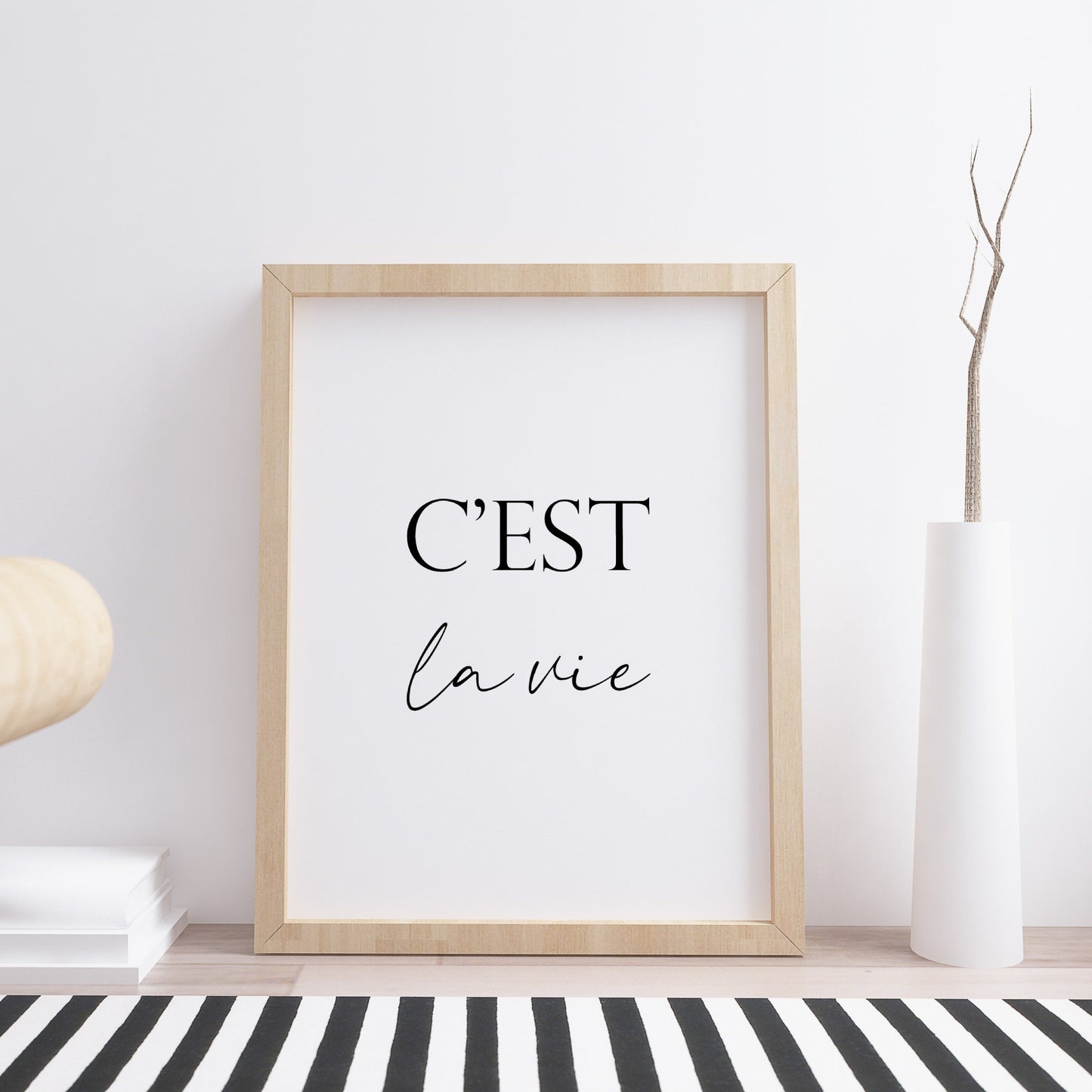 C'est La Vie Print