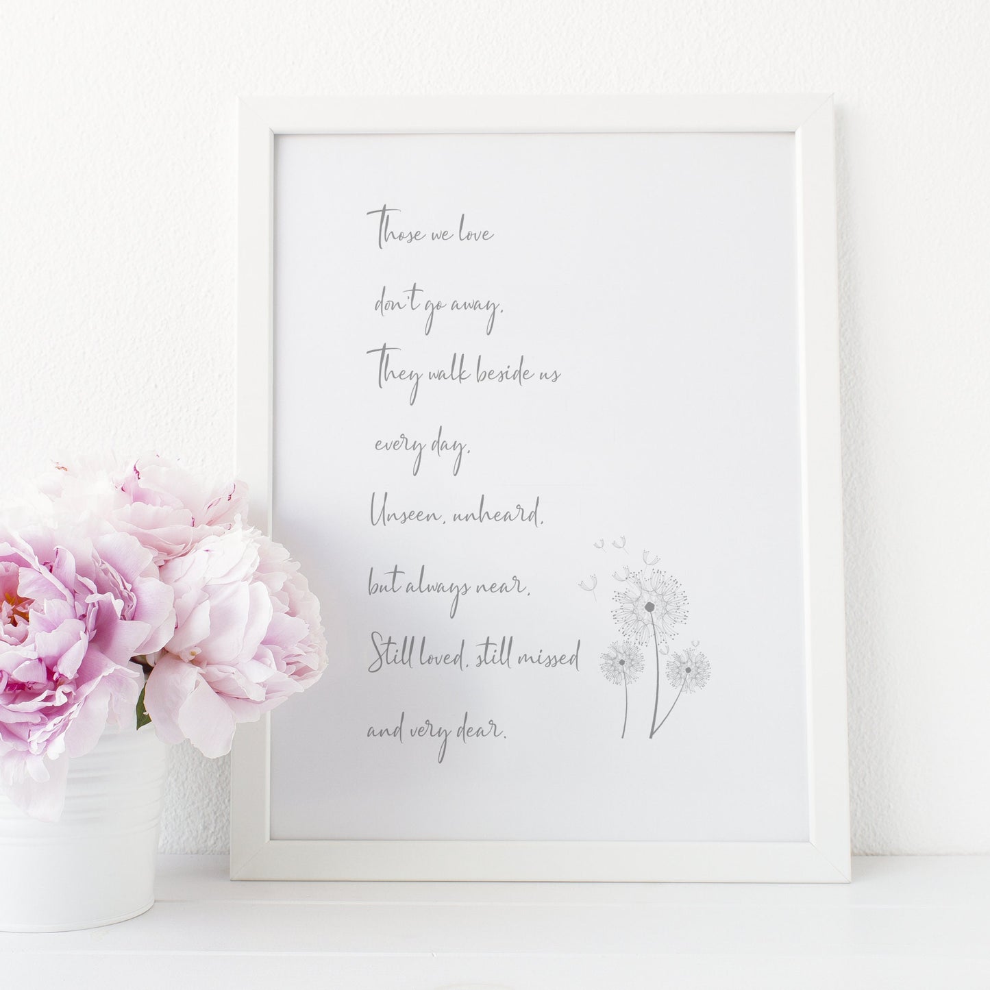 Those We Love Don't Go Away Print