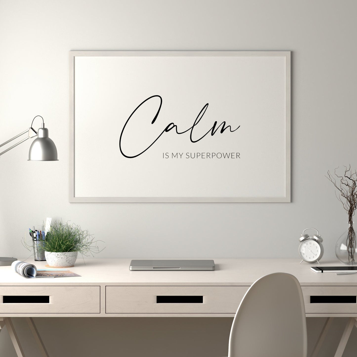 Calm Is My Superpower Print