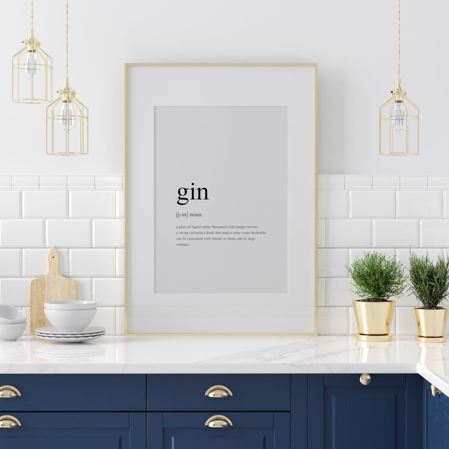 Gin Definition Print