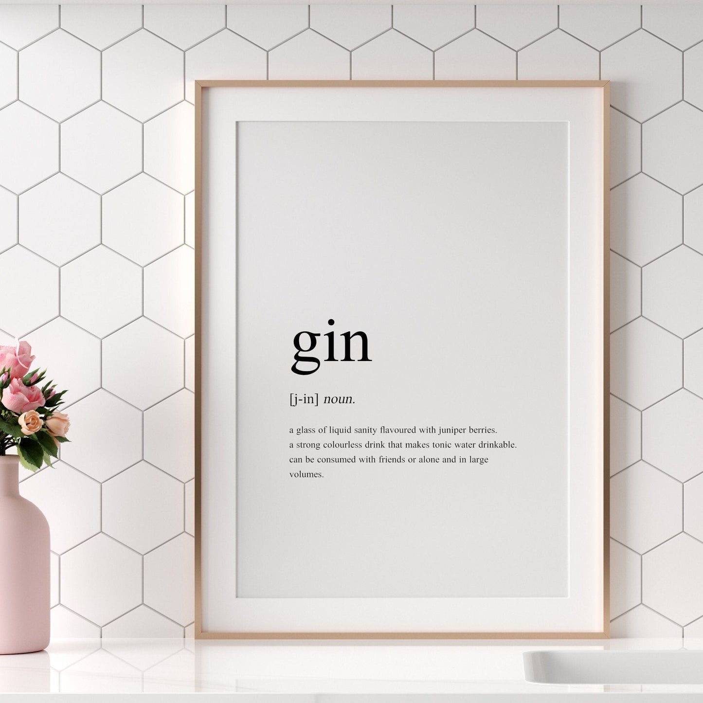 Gin Definition Print