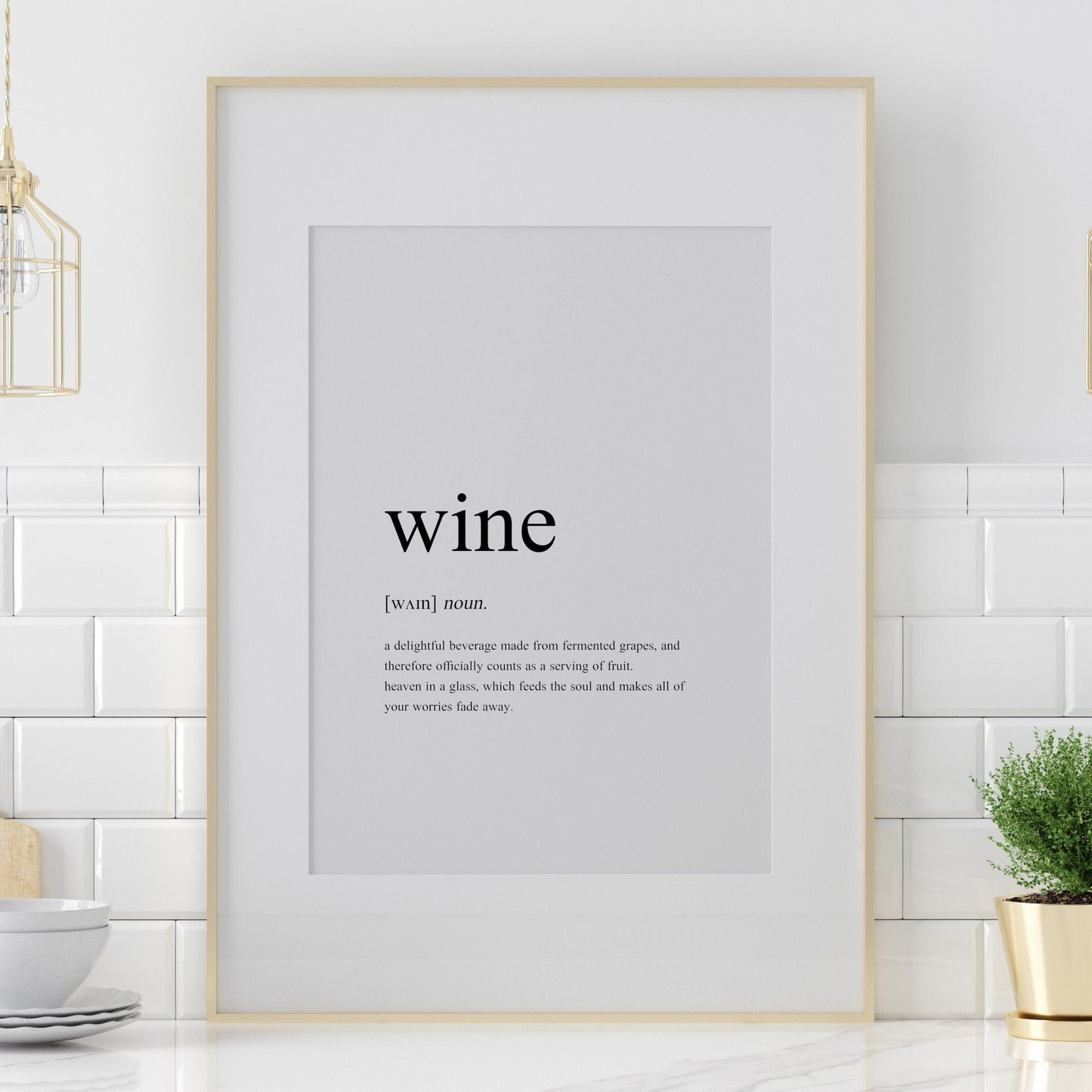 Wine Definition Print