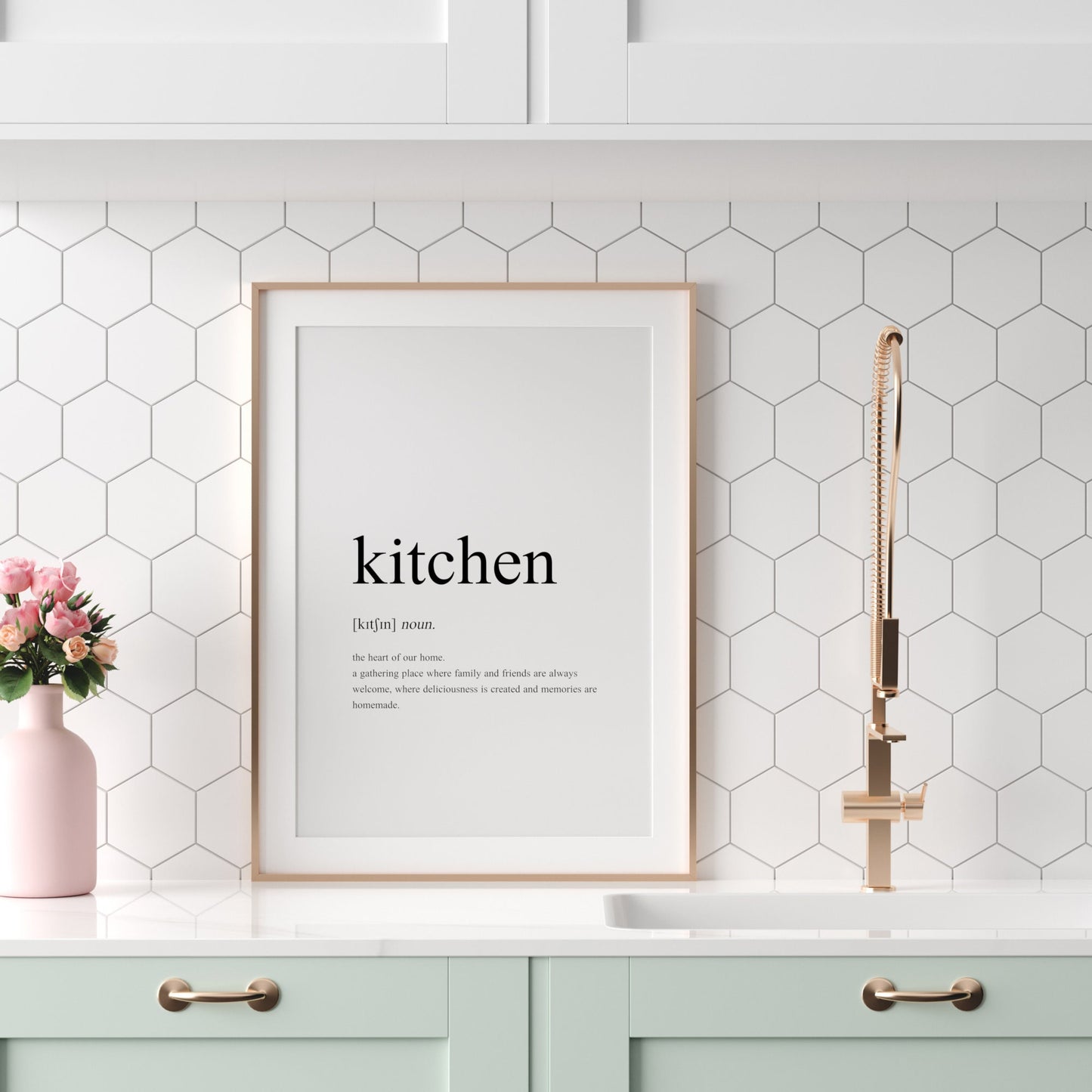 Kitchen Dictionary Definition Print