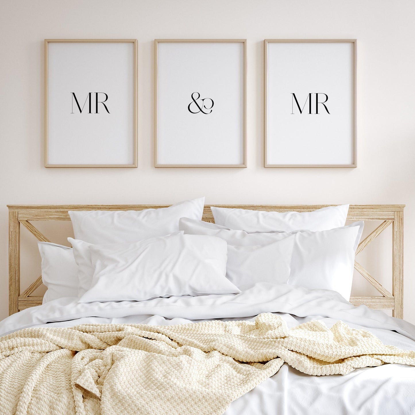 Mr & Mr Prints (Set of 3)