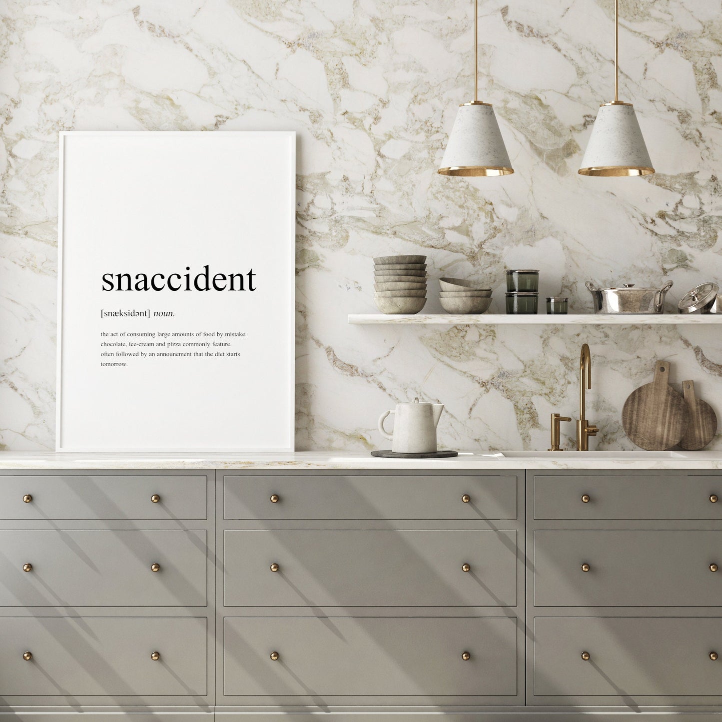 Snaccident Definition Print