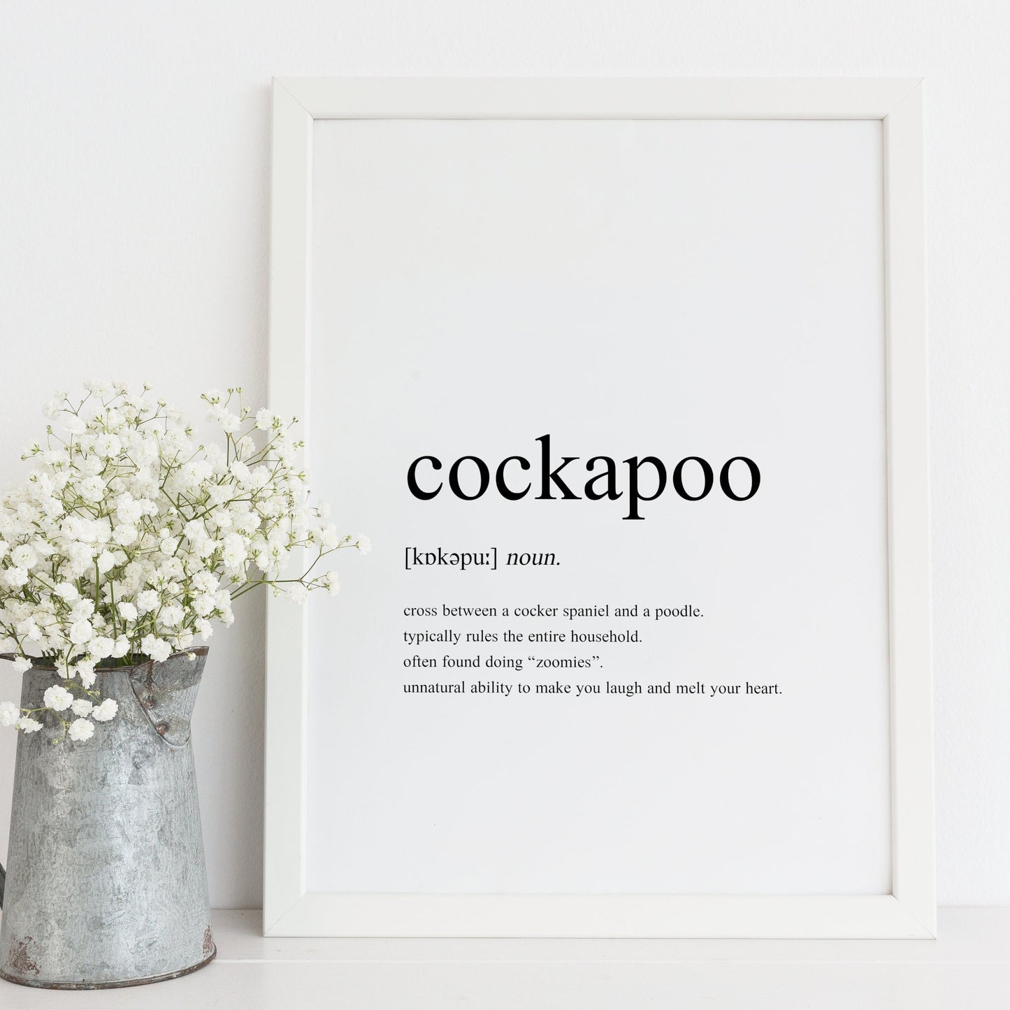 Cockapoo Definition Print