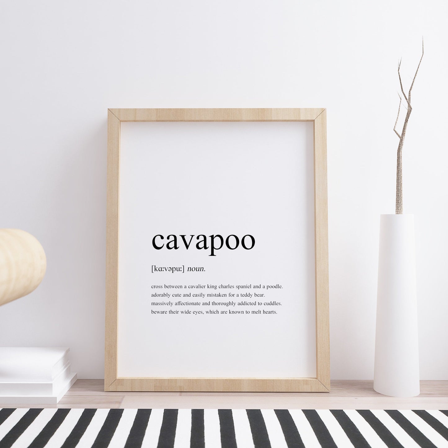 Cavapoo Definition Print