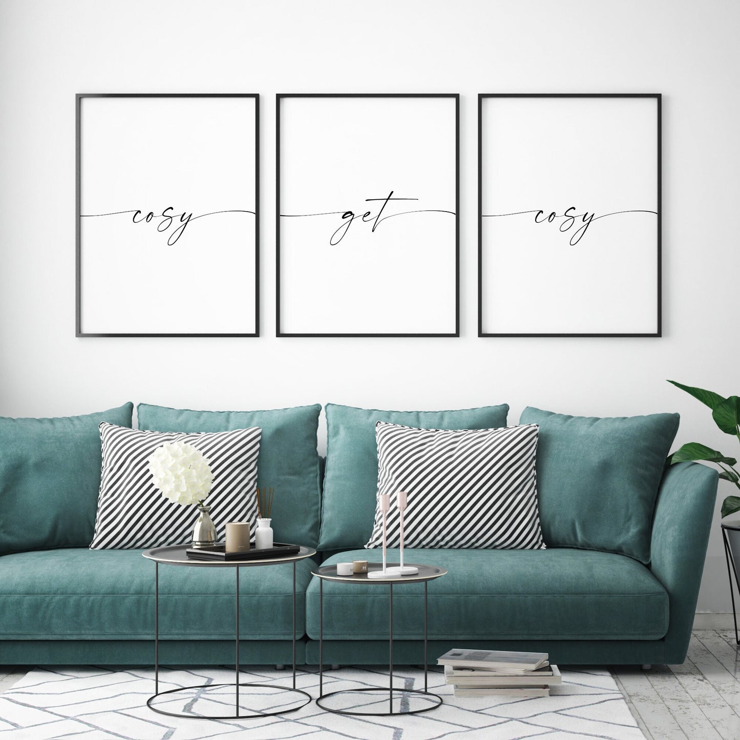 Let's Get Cosy Prints (Set of 3)