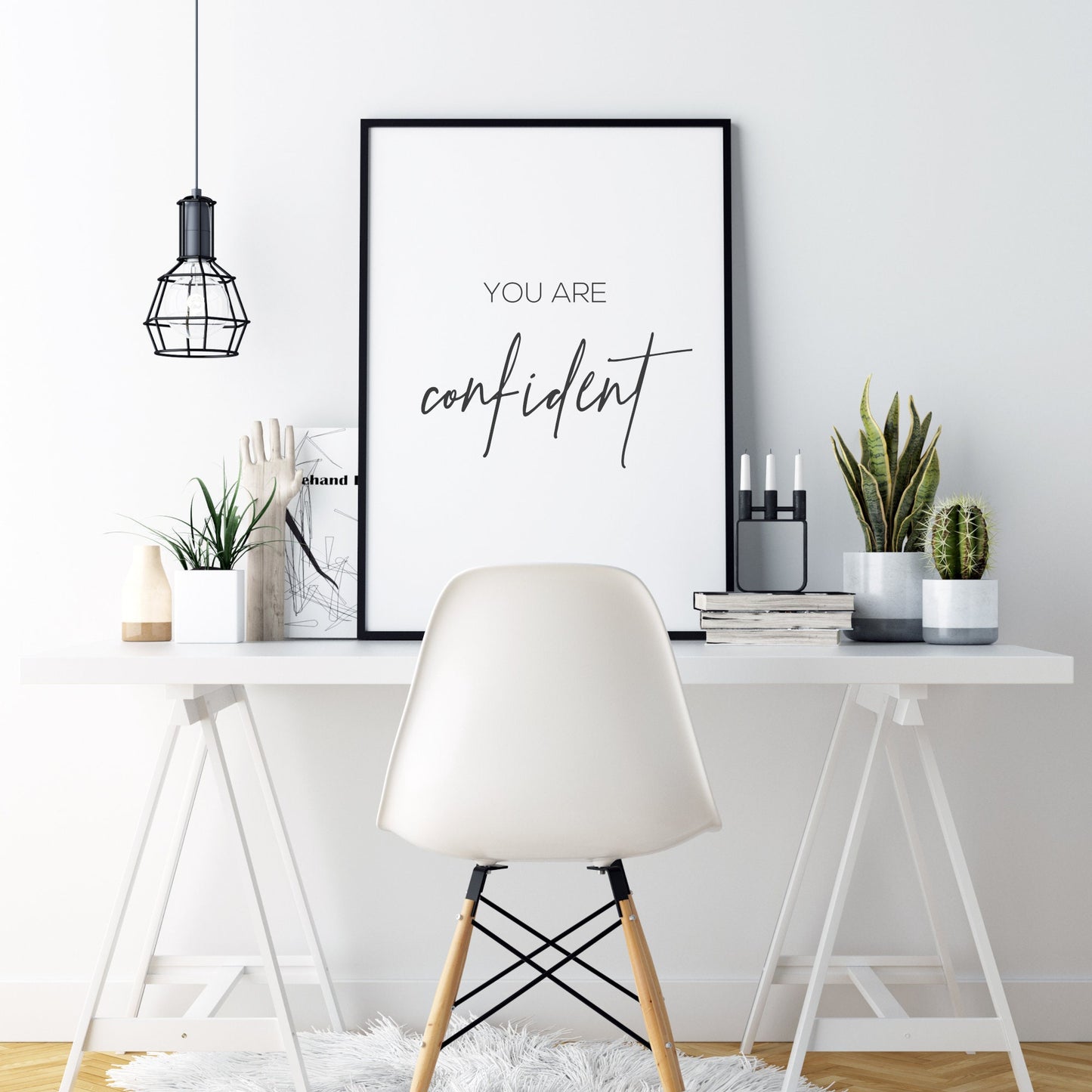 You Are Confident Affirmation Print